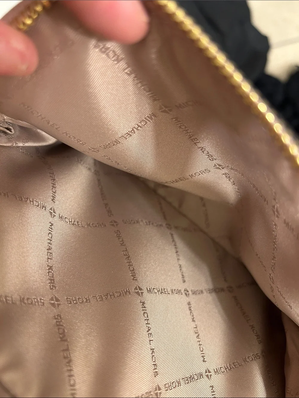 Michael Kors Light Blush Pink Pebbled Leather Mini Backpack